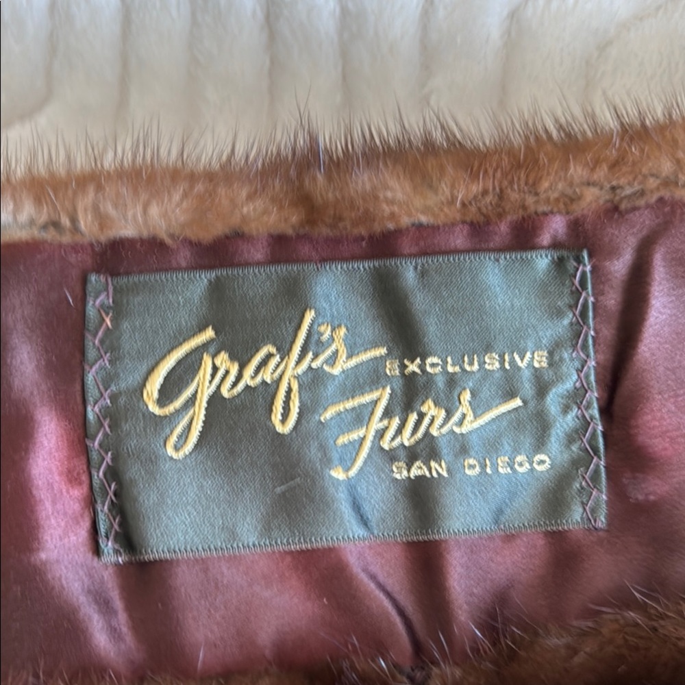 Vintage Mink Stole - Picture 4 of 4